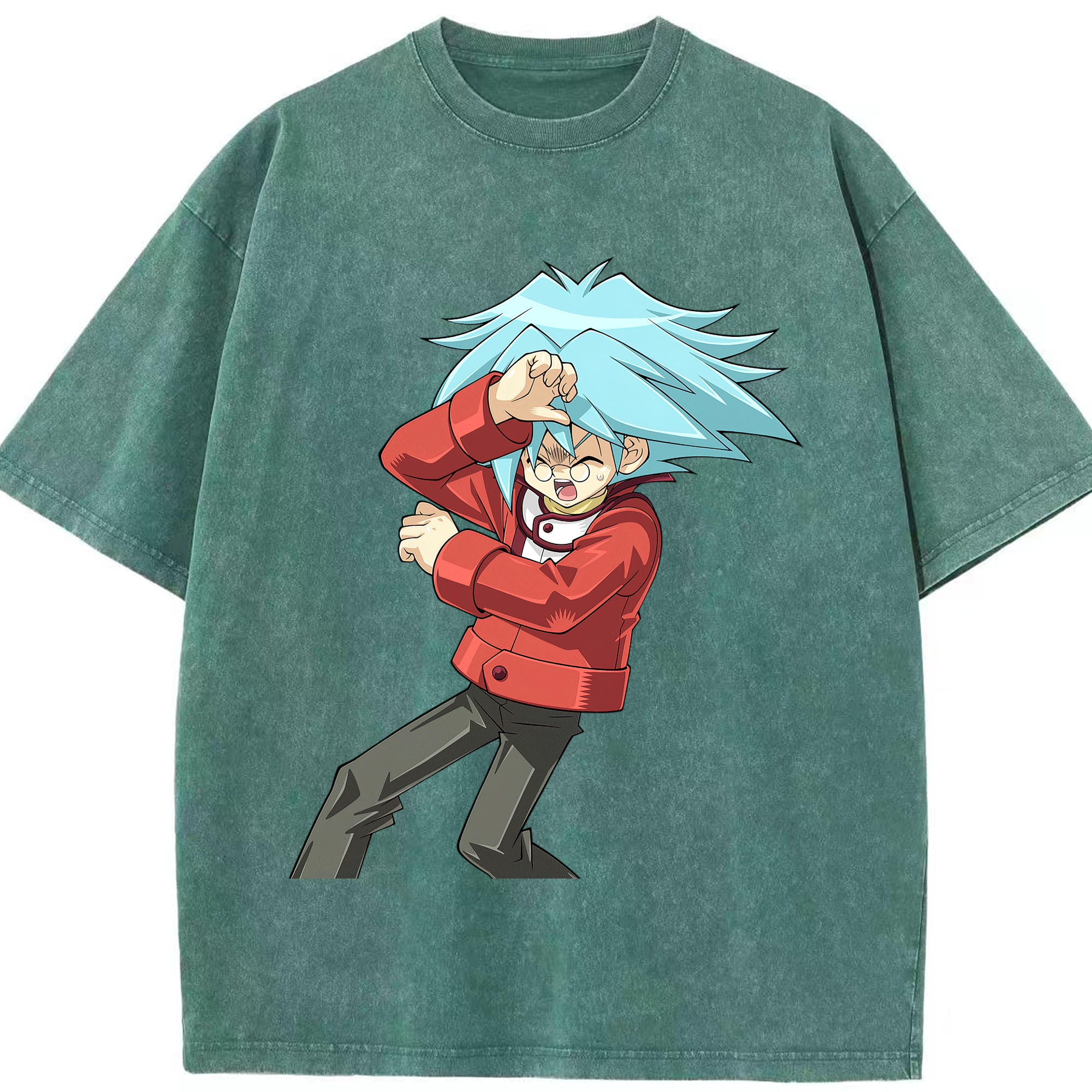 （画像用） 遊☆戯☆王 Yu-Gi-Oh! 綿100% ヴィンテージ風 半袖Tシャツ（フロントプリント）